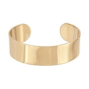 NEW EKLEXIC women's 3/4 inch cuff in gold